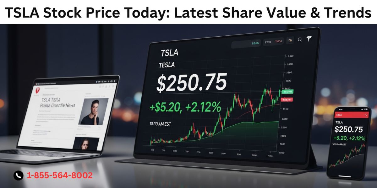   TSLA Stock Price Today: Latest Tesla Share Value & Trends