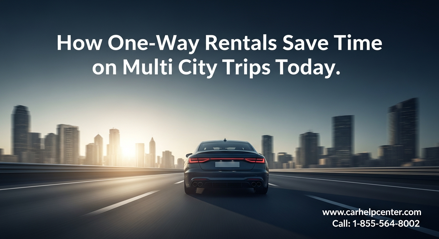 How One-Way Rentals Save Time on Multi City Trips Today