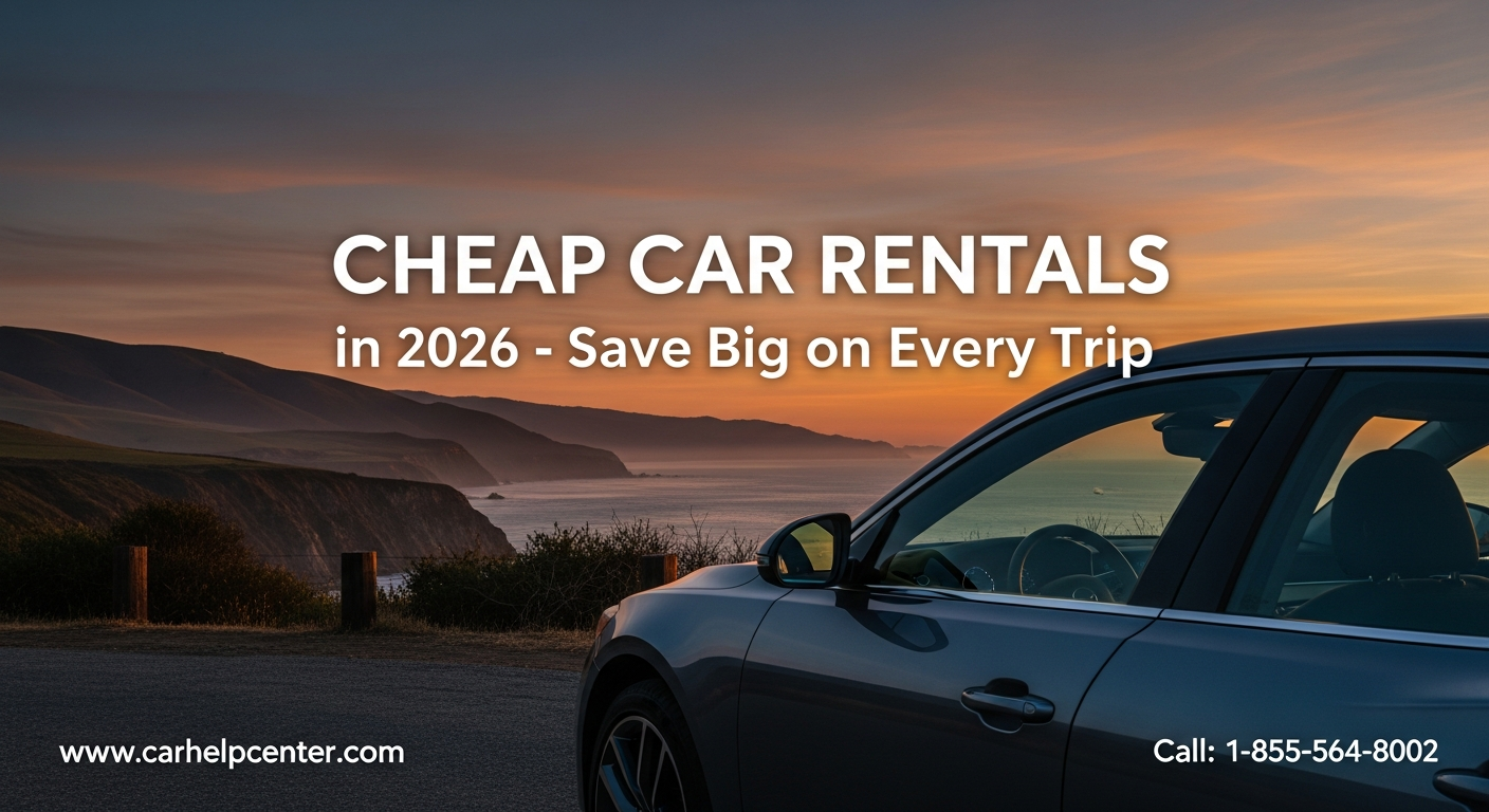 Cheap Car Rentals in 2026 -Save Big on Every Trip