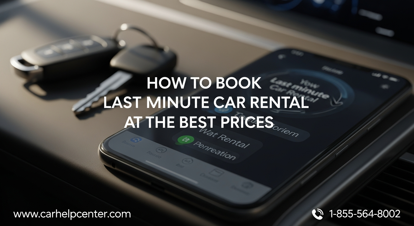 How to Book Last Minute Car Rental at Best Prices