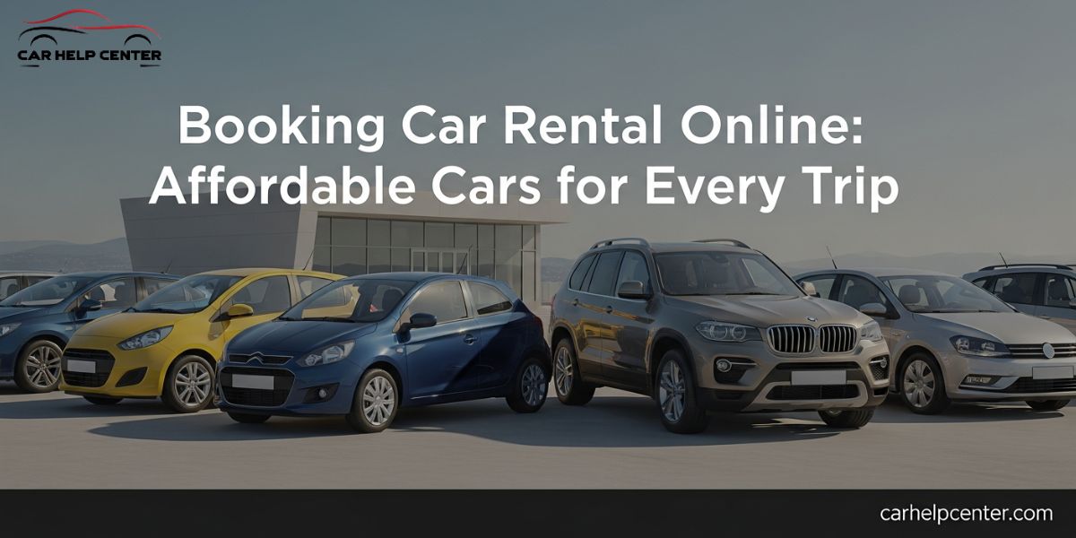 Booking Car Rental Online: Affordable Cars for Every Trip